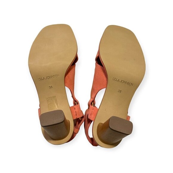 Ulla Johnson Filippa High Heel Sandals in Dahlia, Size 38, New in Box - Picture 10 of 14